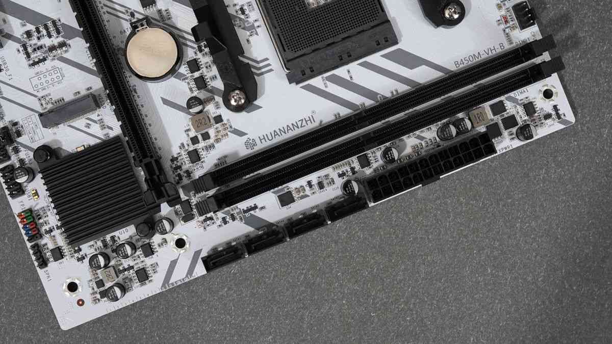 250元级B450白色主板深度评测：华南金牌能否驾驭R5-5600G？